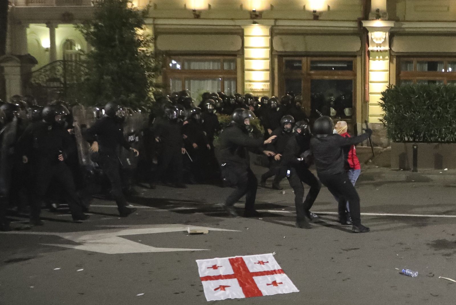 Protesty w Gruzji