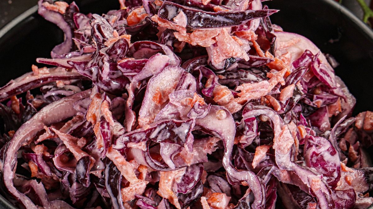 Surówka z czerwonej kapusty do obiadu