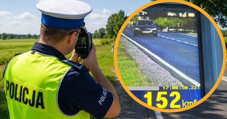 Dwóch kierowców straciło prawa jazdy. Jeden jechał aż 152 km/h