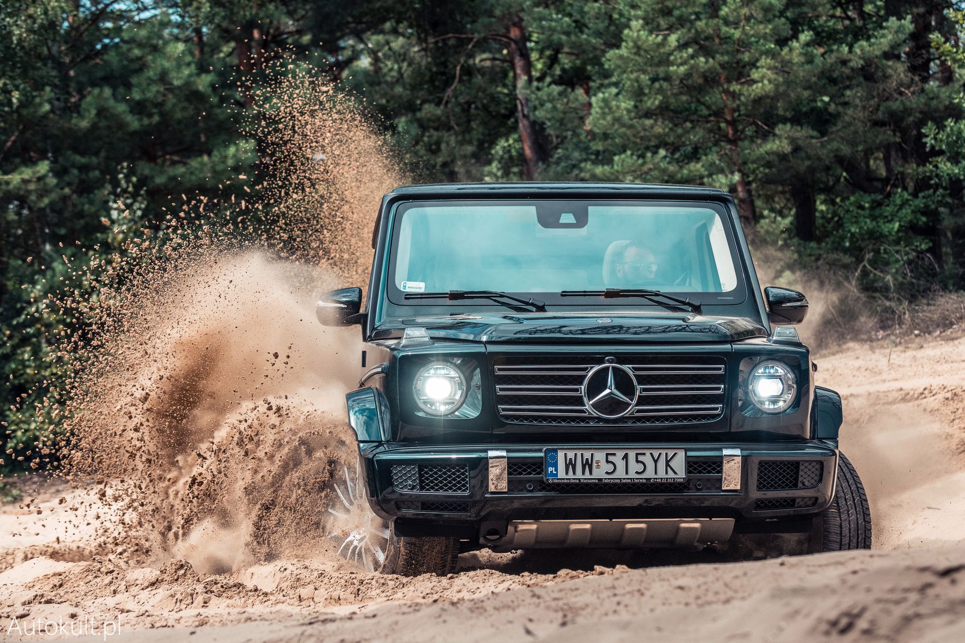 Mercedes-Benz G500 (2018) (fot. Konrad Skura)