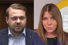 Jacek Ozdoba i Katarzyna Kolenda-Zaleska, fot. kadry z YT