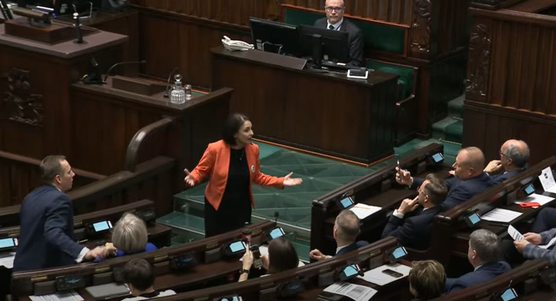 szymon hołownia, magdalena filiks, sejm Szokujące słowa. Hołownia wyłączył posłance PiS mikrofon