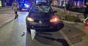 Piaseczno: Pijany Ukrainiec wjechał pod auto na elektrycznej hulajnodze. Dostał 2500 złotych mandatu