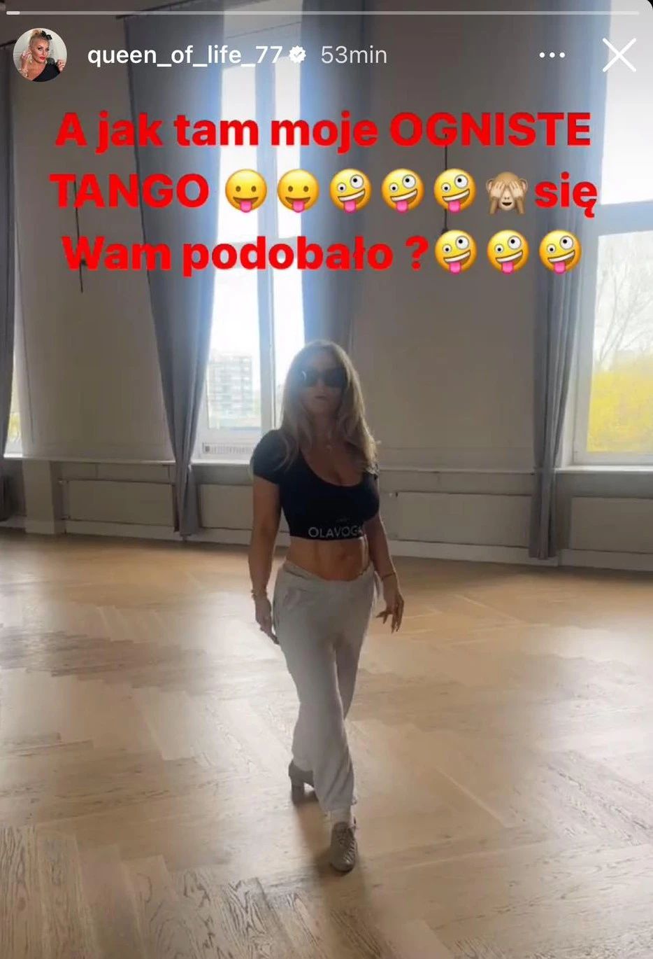 Dagmara Kaźmierczyk z płaskim brzuchem (Instagram)