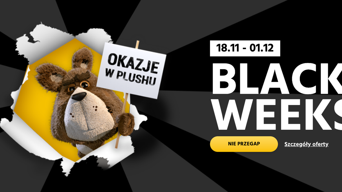 Black Weeks w Plusie i Plushu, czyli czarny piątek trwa aż dwa tygodnie!