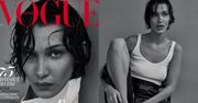 Odmieniona Bella Hadid "w męskim wydaniu" pozuje dla rosyjskiego "Vogue'a"