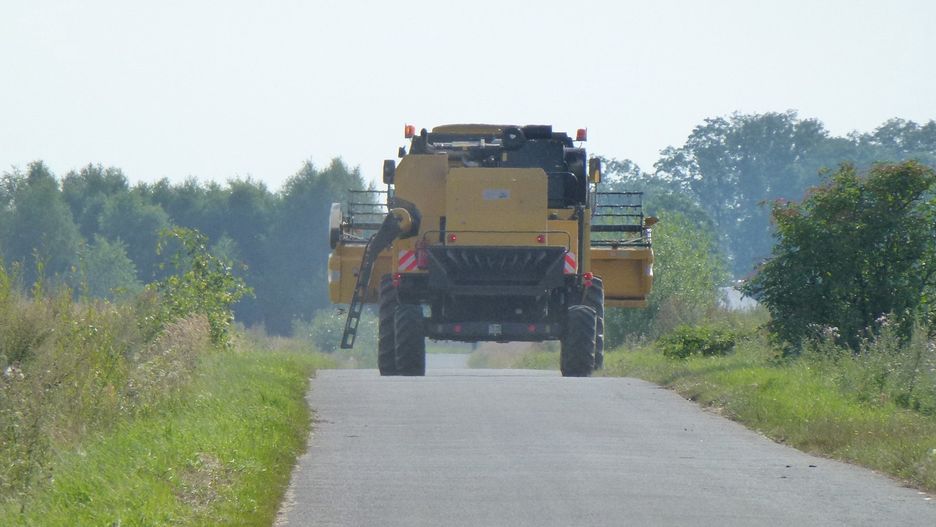 Kombajn zbożowy - zdjęcie poglądowe