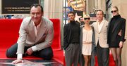 Jude Law odsłonił swoją gwiazdę w Alei Sław u boku żony i najstarszych dzieci. 27-letni syn to kopia aktora