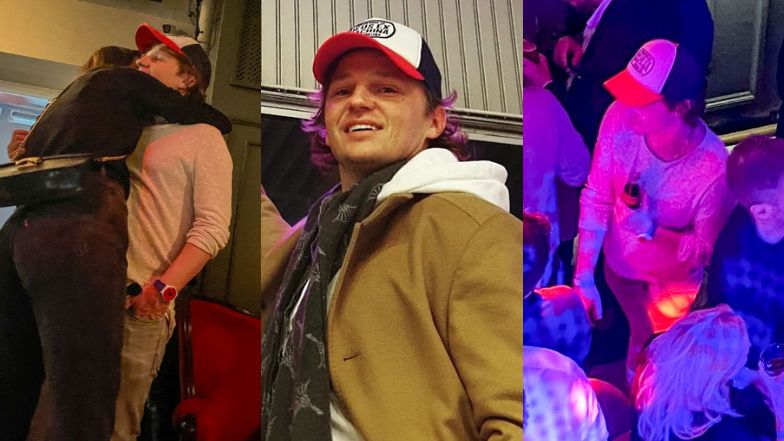 Rafał Zaorski imprezuje nocą z tajemniczą brunetką 