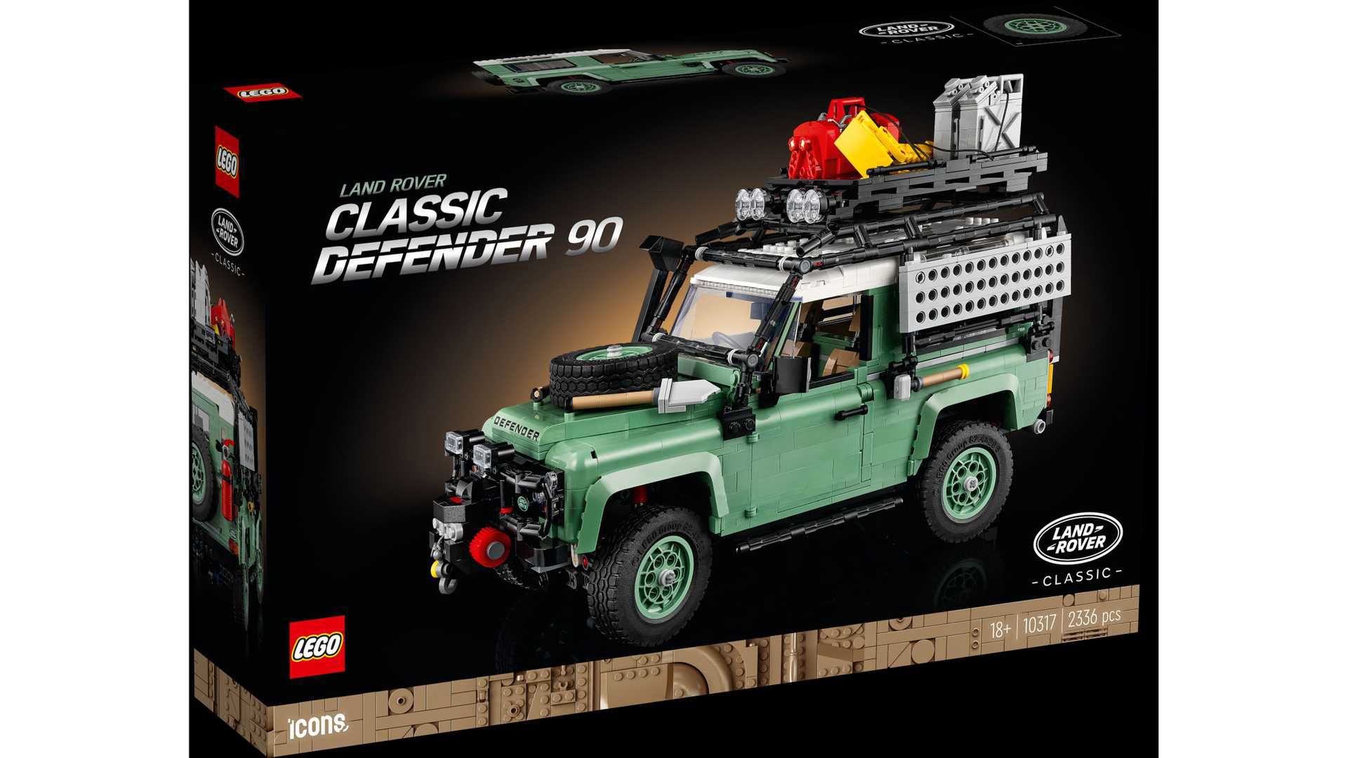 Land Rover Defender 90 Icons Lego