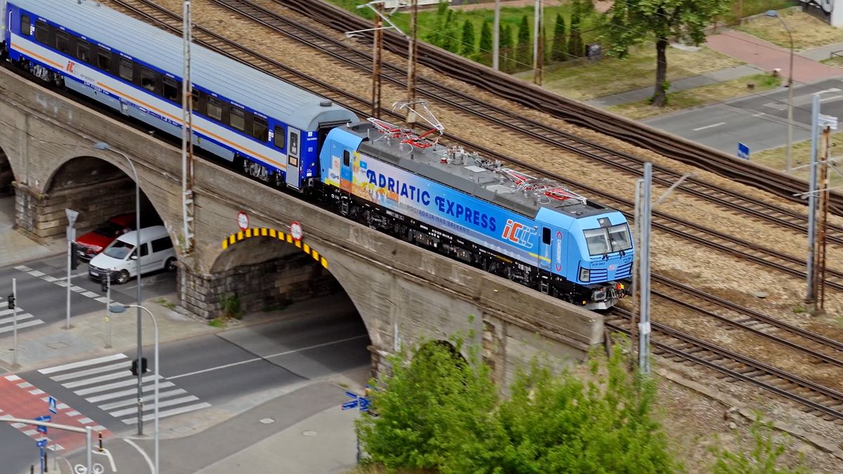 Ruszyli. Pierwszy pociąg z Polski do Chorwacji rozpoczął kursowanie