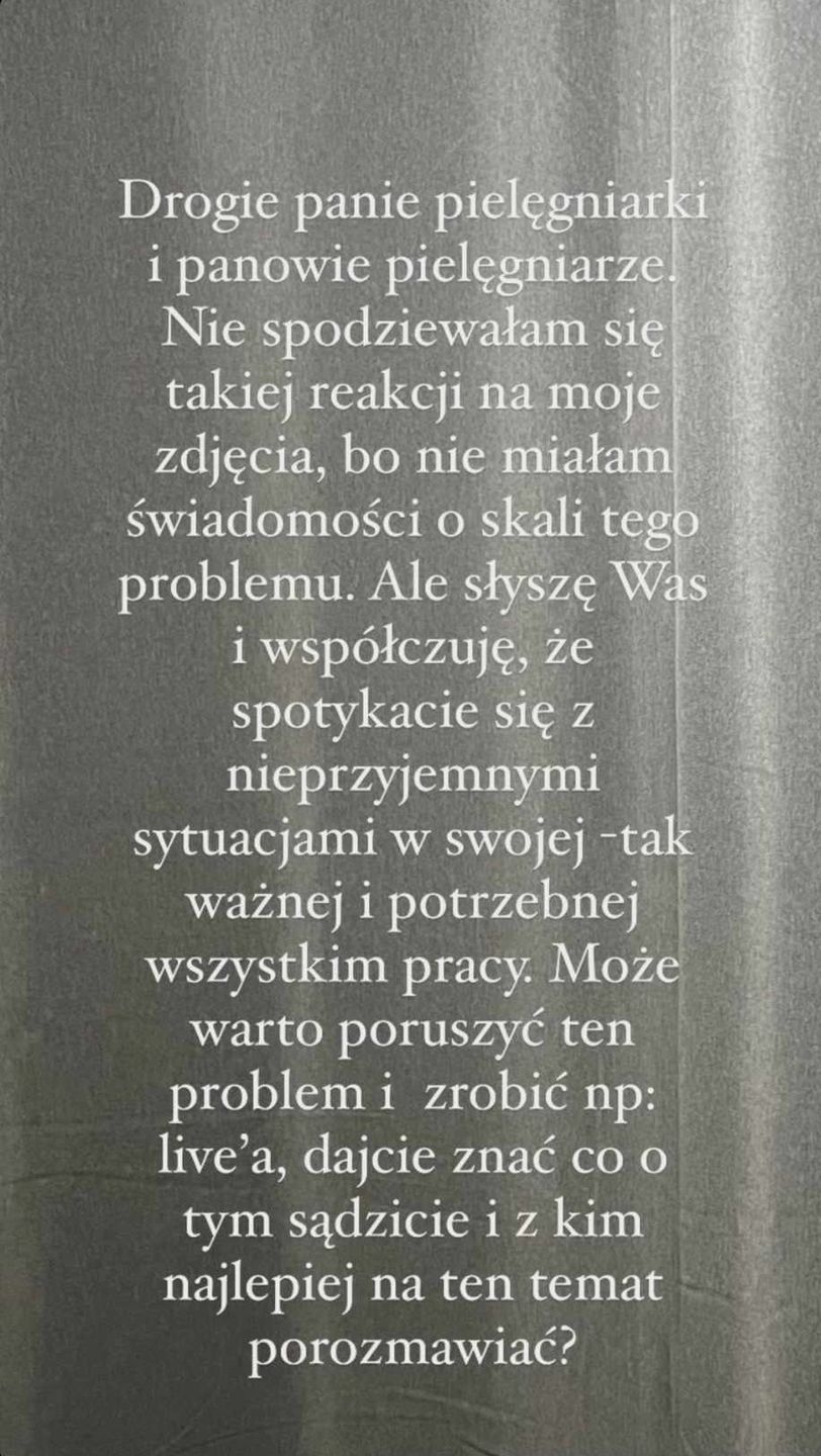 Edyta Herbuś odpowiada na krytykę