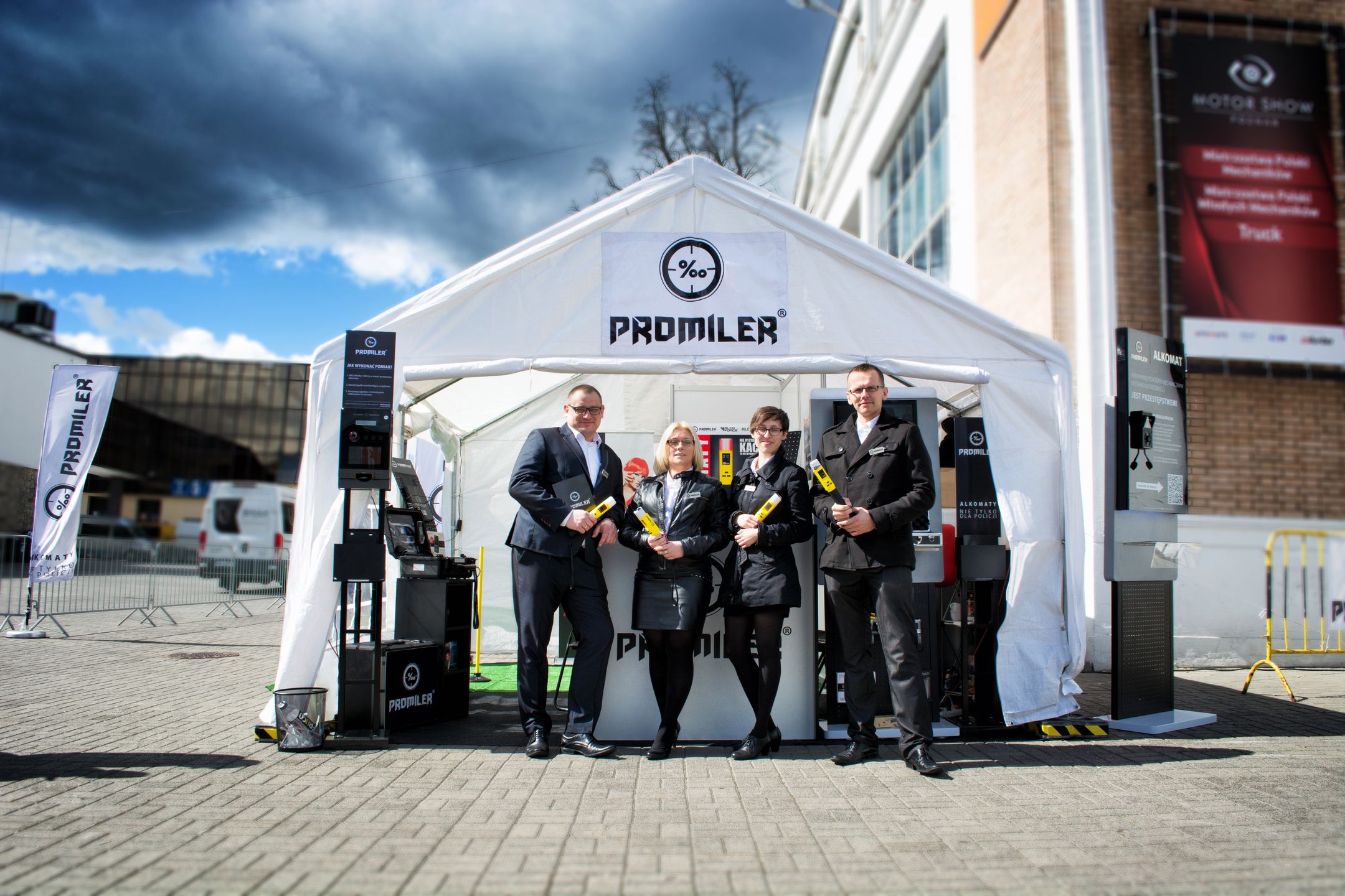 Ekipa PROMILER na targach Motor Show 2017