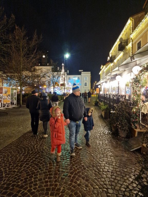 Wigilia przed płockim ratuszem