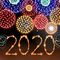 New Year 2020 Fireworks icon