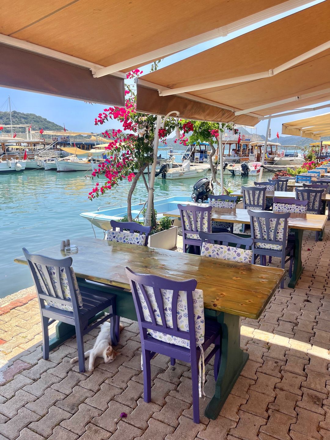 Marina w Kaleüçağız jest niewielka, ale urocza