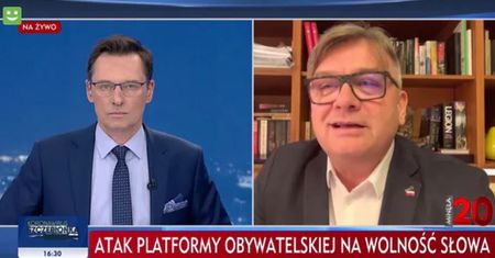Ziemiec nie wiedział, co ze sobą zrobić. Poseł PO zbił go z tropu