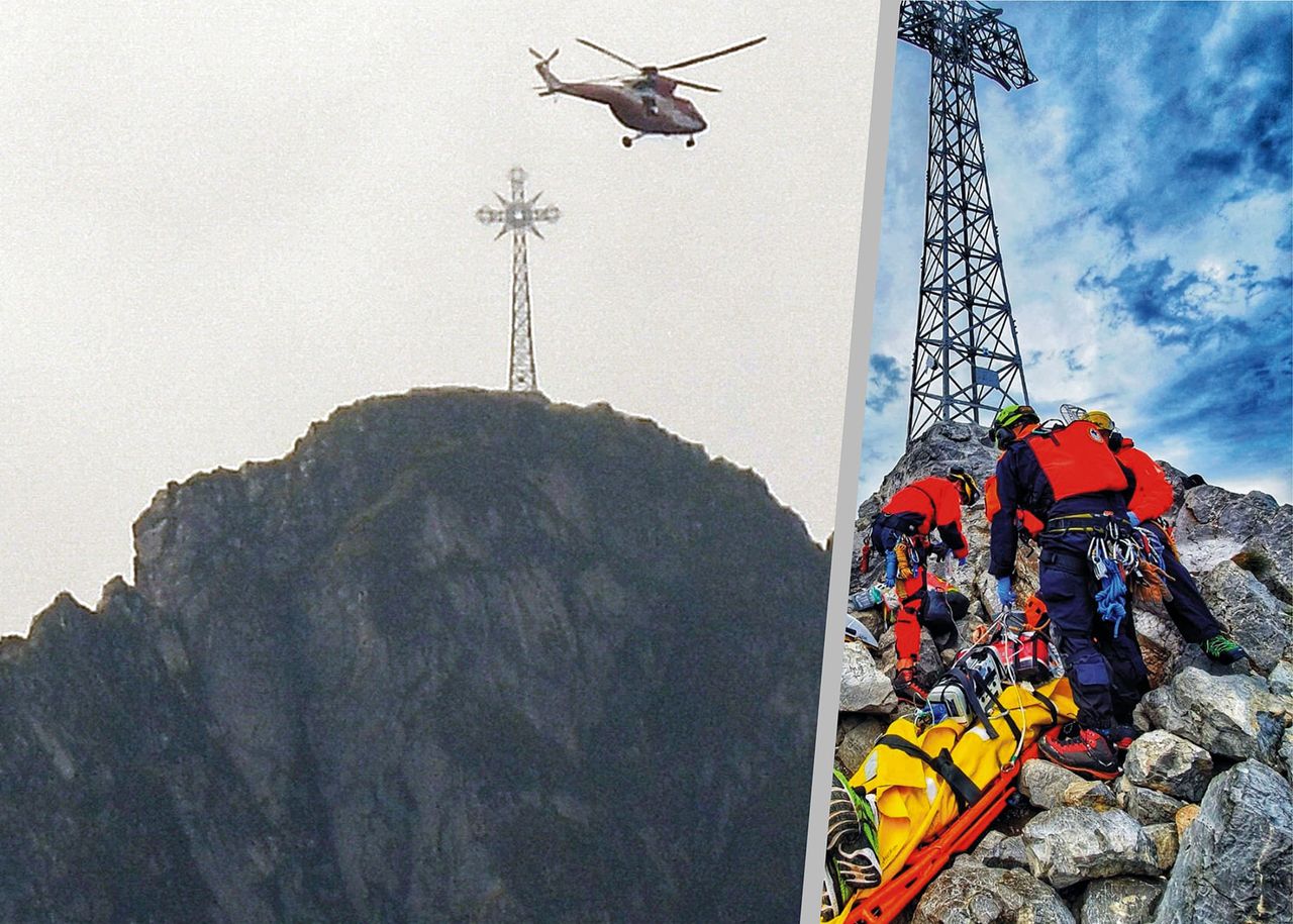 Tatry. Nie żyje turysta rażony piorunem na Giewoncie