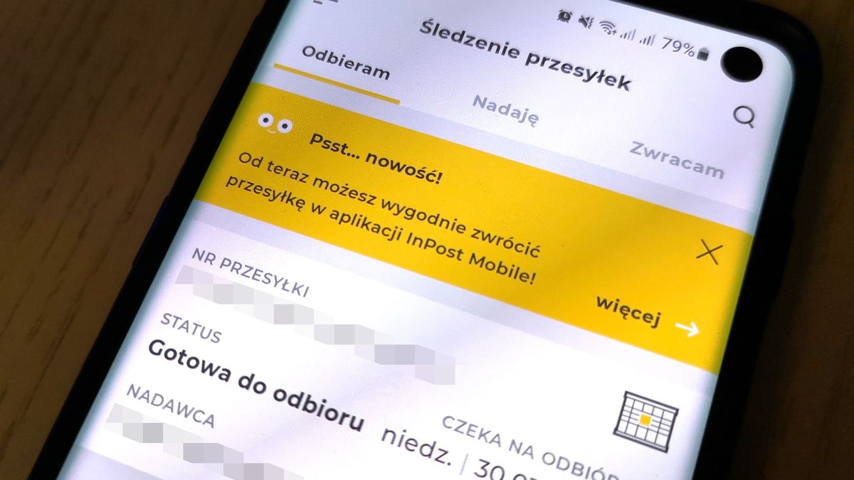 Nowość w aplikacji InPost Mobile