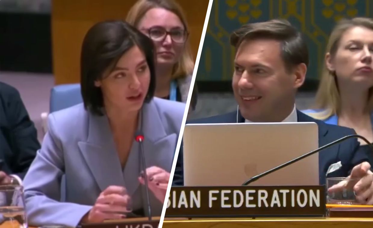 The Russian diplomat recorded by the camera is Roman Kashaev.