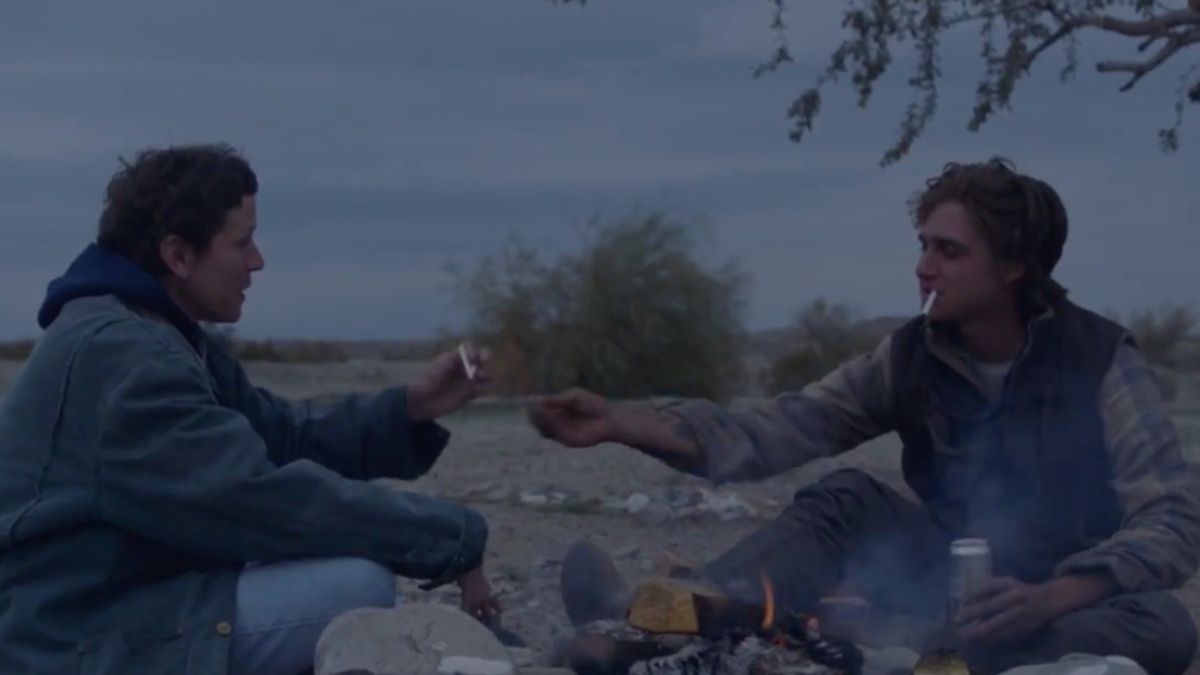 Kadr z filmu "Nomadland"