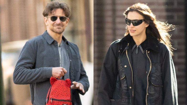 Irina Shayk i Bradley Cooper "przyłapani" na KOLEJNYM RODZINNYM spacerze (ZDJĘCIA)