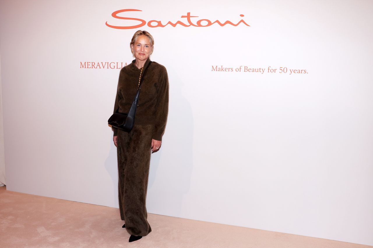 Sharon Stone w Mediolanie 