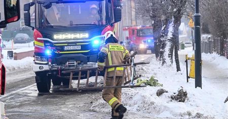Próbne matury przerwane. Nagła ewakuacja uczniów
