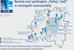 Kilkanaście nowych parkingów P&R. W stolicy i okolicach