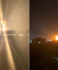 Atak dronów w Rosji. Moment uderzenia w ważną rafinerię