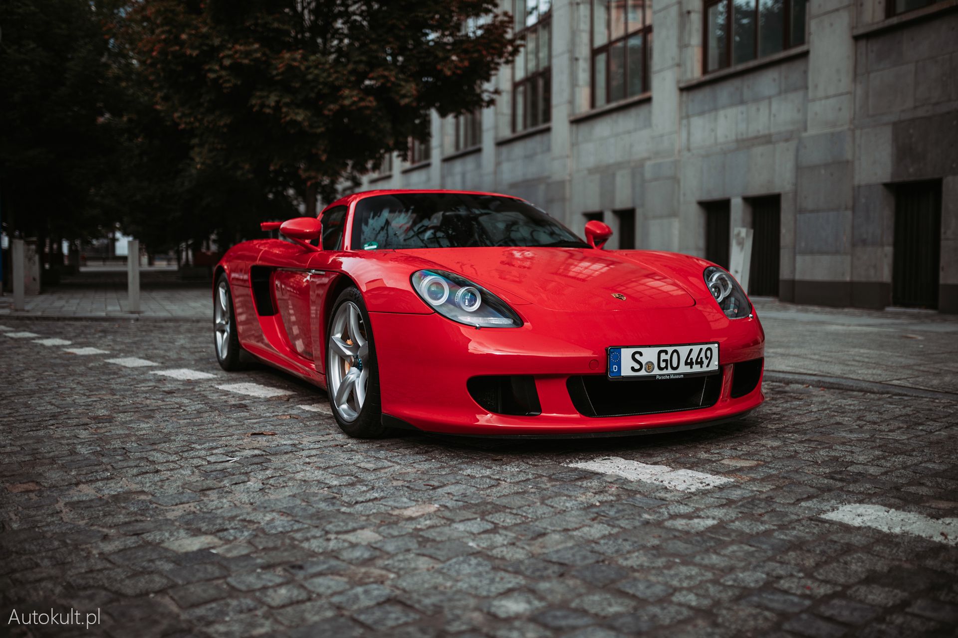 Porsche Carrera GT w Warszawie (2004)