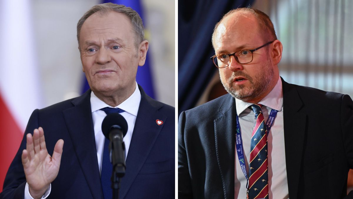 Przydacz odpowiada Tuskowi