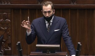 Dzień marihuany. Poseł Konfederacji z "jointem" w Sejmie