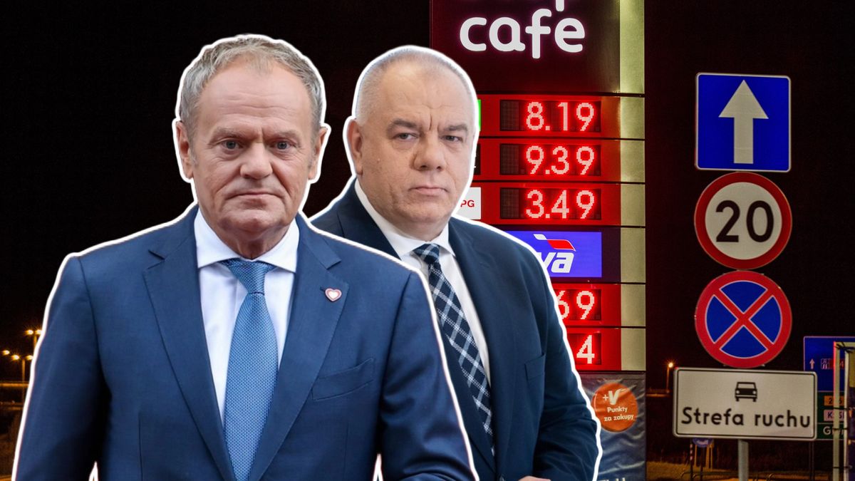 "Orlen łupi Polaków". Sasin o cenach paliw