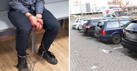 Nożownik z Legnicy zatrzymany przez policję. Ranił dwie osoby
