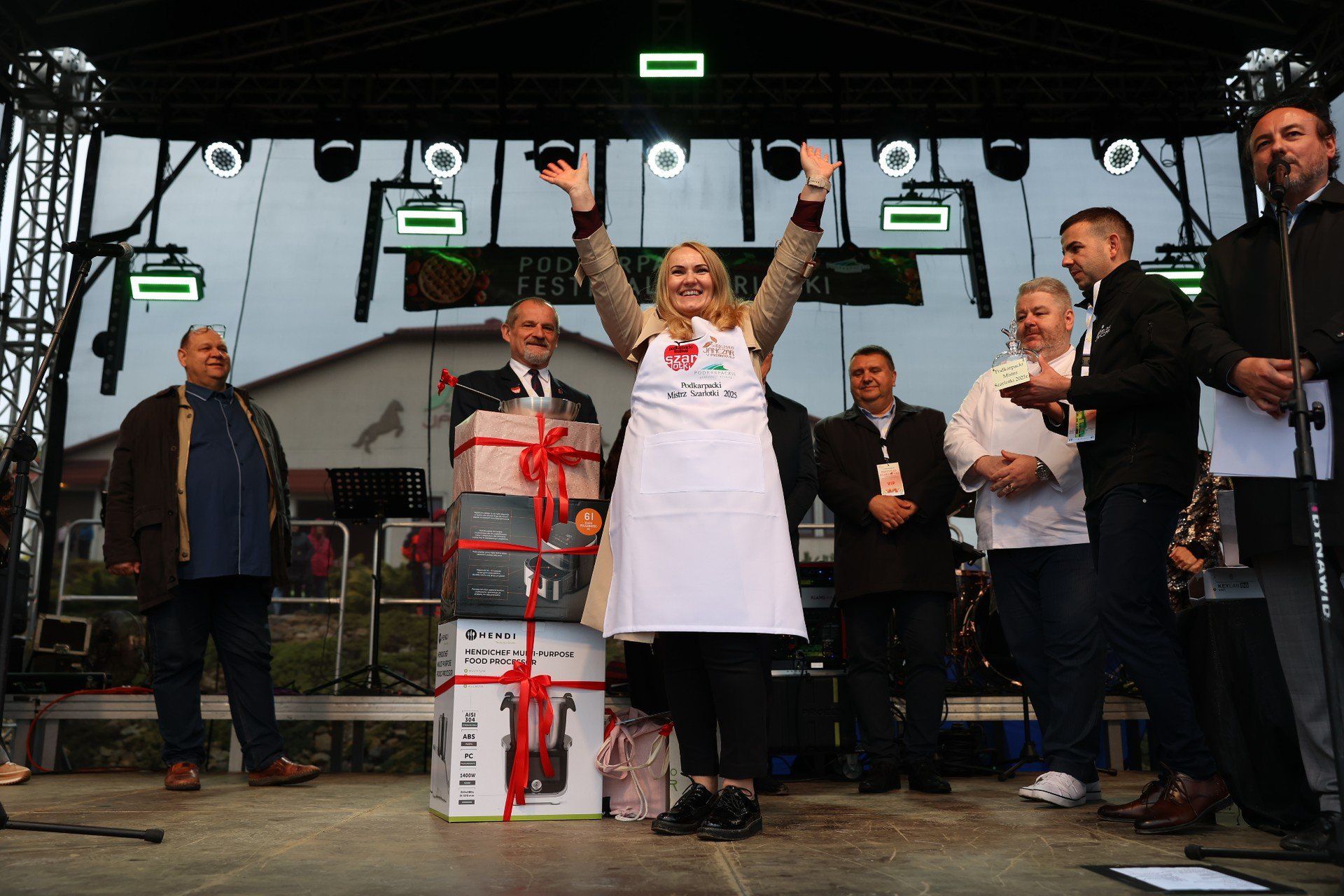 X Podkarpacki Festiwal Szarlotki w Siedlisku Janczar w Pstrągowej.