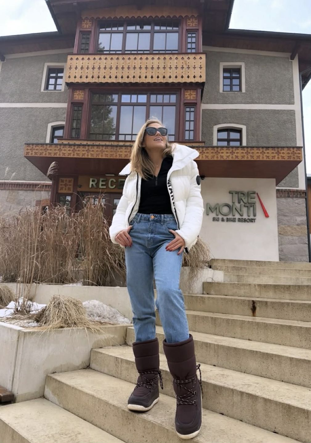 Agnieszka Kaczorowska relacjonuje zimowy wypad