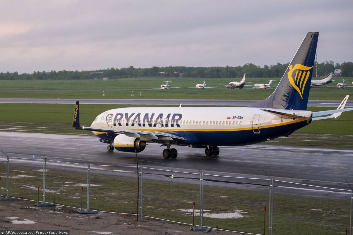Białoruś, Mińsk. Samolot Ryanair zmuszony do lądowania?