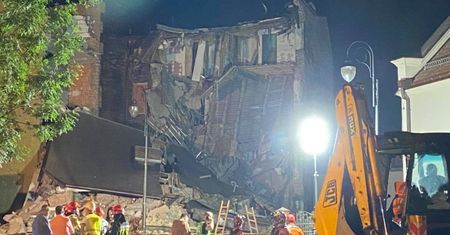 Chorzów. Zawalenie kamienicy, strażacy przeszukali gruzowisko