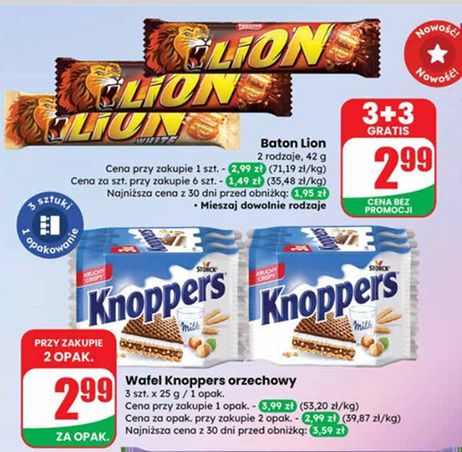 Promocje na słodycze w Dino do 20 stycznia 2026 roku