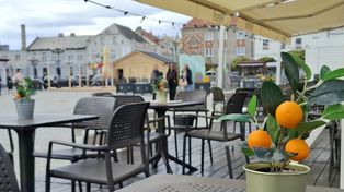 Majówka na Rynku w Inowrocławiu. Wśród ogródków "góralski domek"