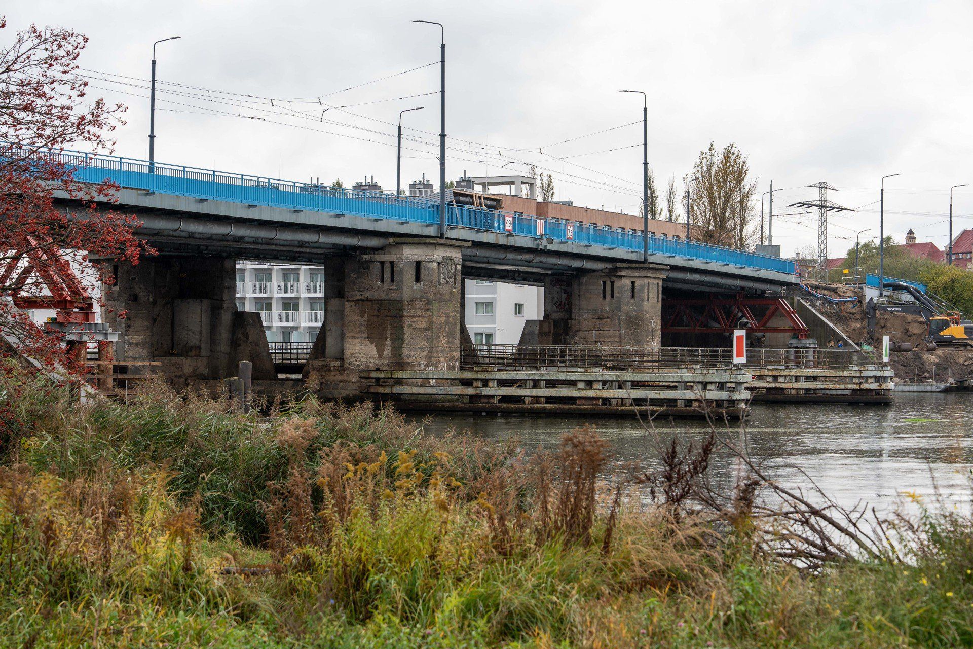 Remont Mostu Siennickiego. Trwają prace rozbiórkowe
