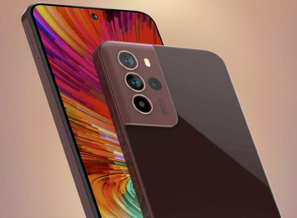 Ten smartfon wygląda jak połączenie Galaxy S21 i iPhone'a 13 4