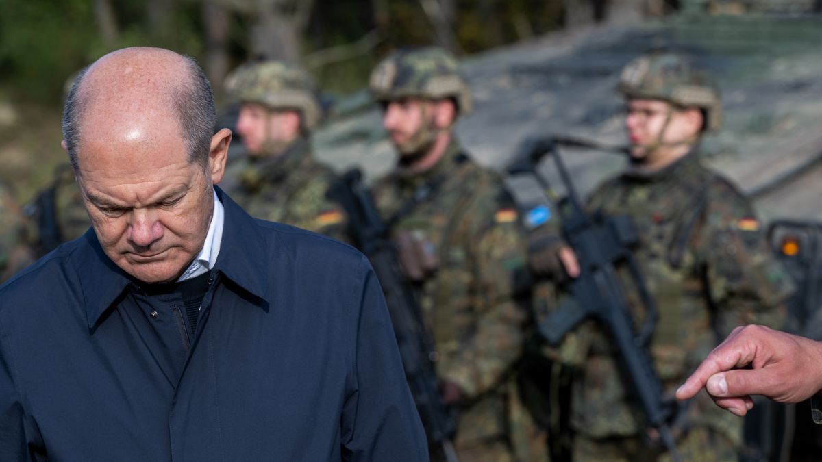 Kanclerz Niemiec Olaf Scholz