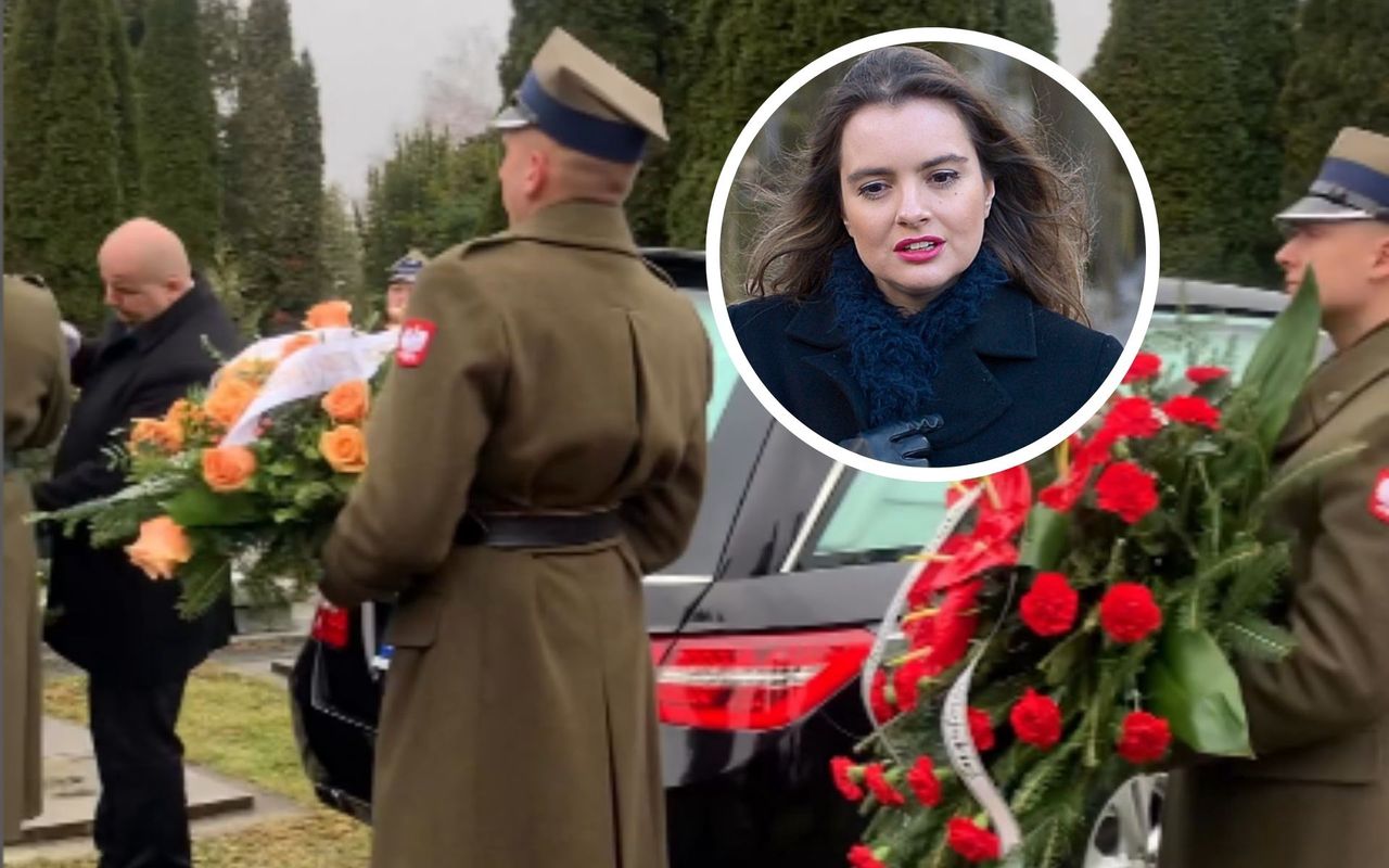 Maria Niklińska opublikowała filmik z pogrzebu dziadka 