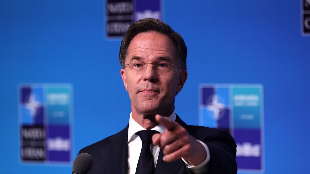 NATO Secretary General Mark Rutte speaks upon arrival at the 2026 NATO summit in Ankara, Turkey, 08 July 2026. The NATO Summit takes place from 07-08 July. EPA/NECATI SAVAS Dostawca: PAP/EPA.