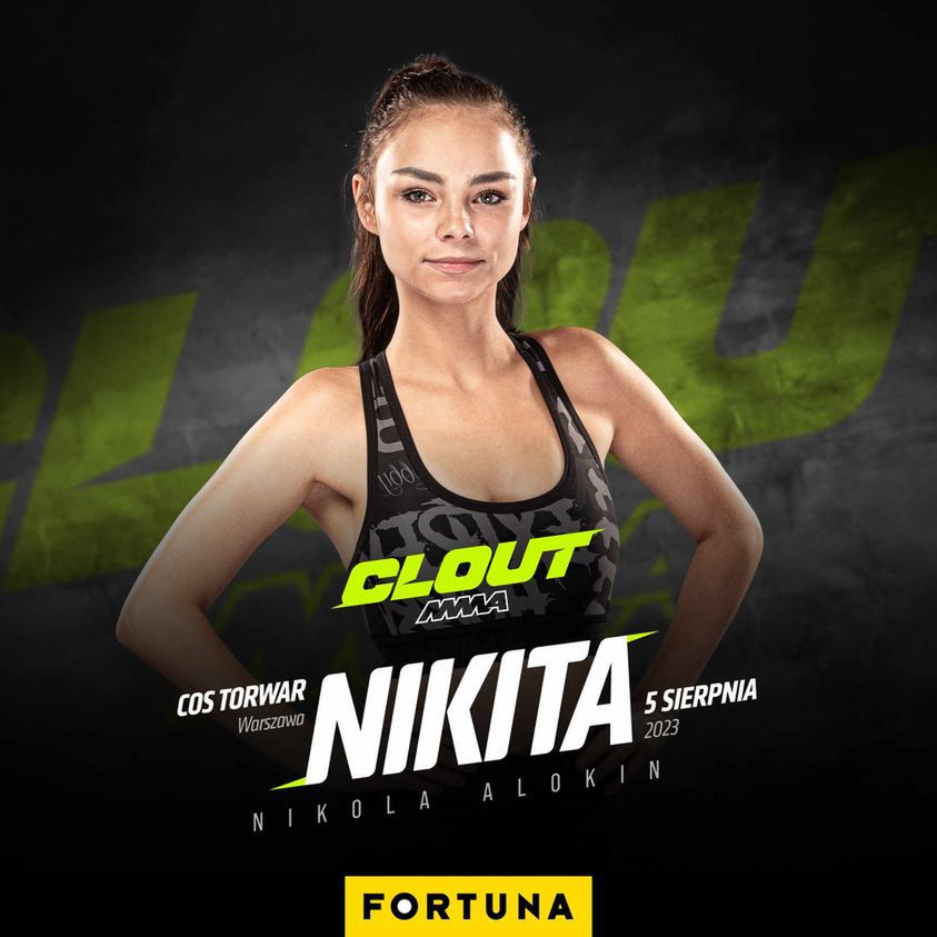 Nikita zawalczy w klatce podczas pierwszej edycji Clout MMA