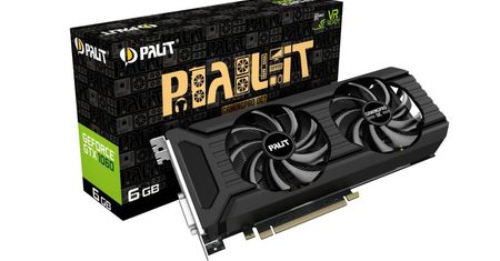 Palit też ma GeForce'a GTX 1060 z pamięciami GDDR5X - specyfikacja nie powala