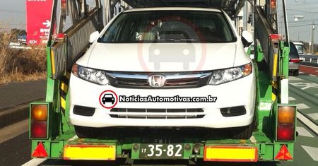 Nowa Honda Civic przyłapana!