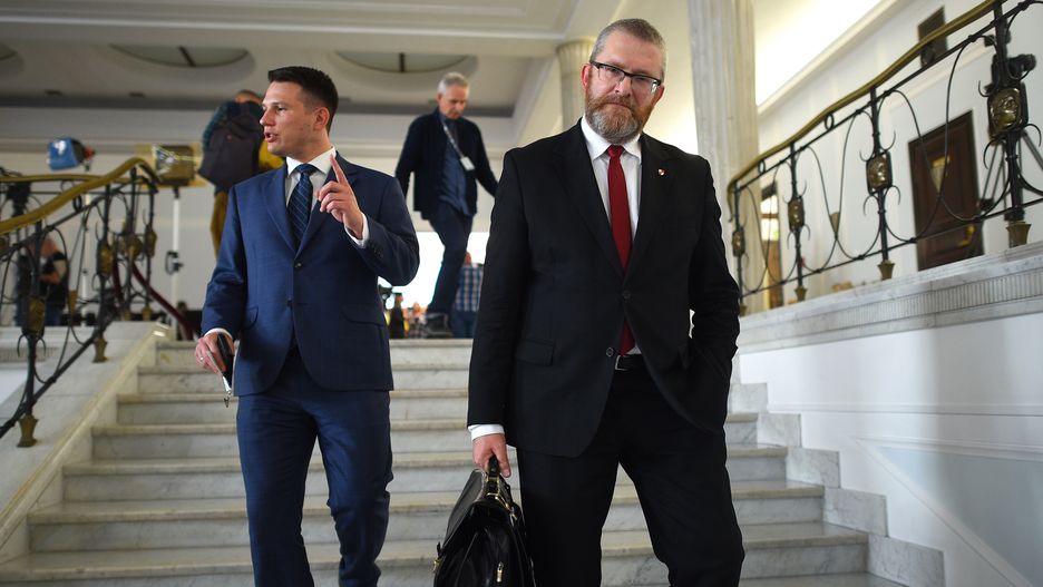 Sławomir Mentzen i Grzegorz Braun